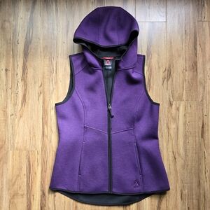 GERRY WOMENS VEST TERRY MEDIUM PURPLE